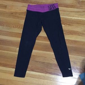 Black leggings from pink